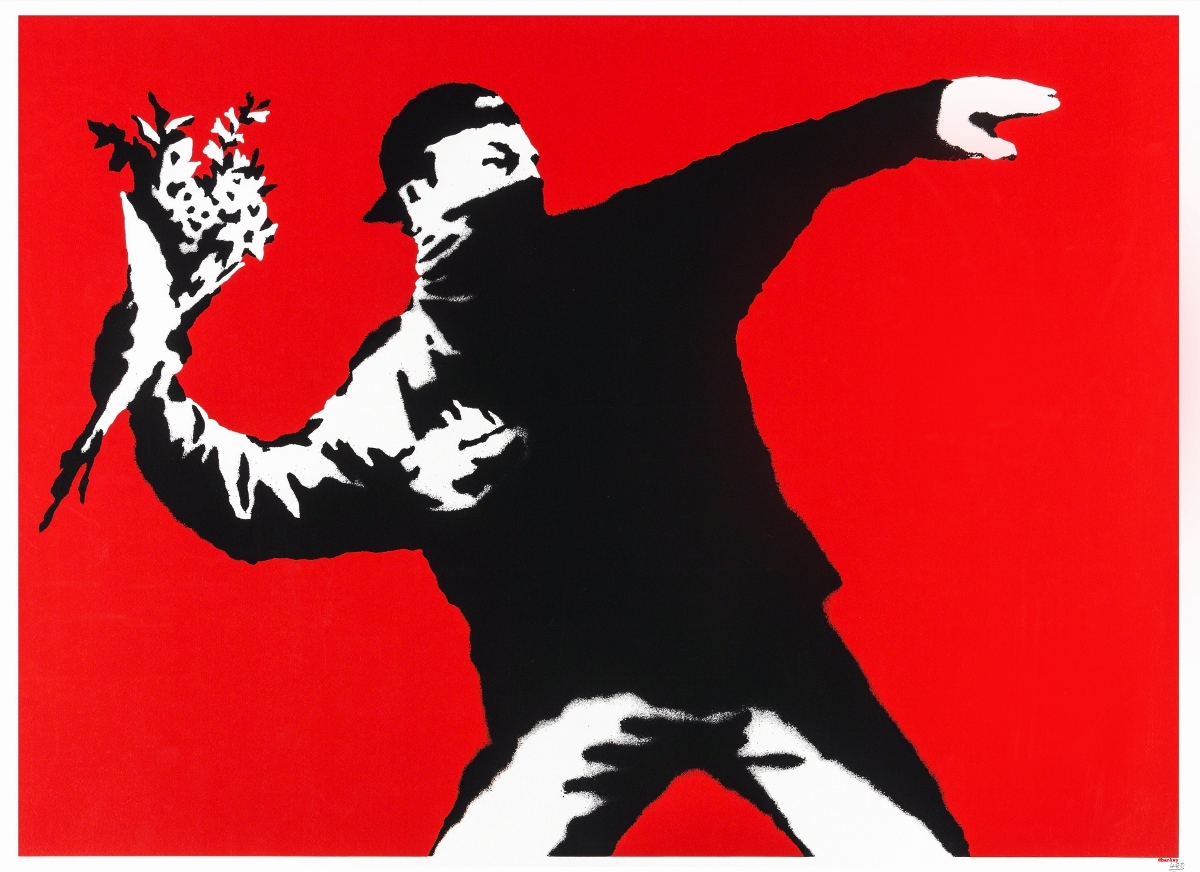 TvBoy - Performance alla mostra su Banksy